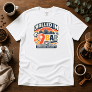Dialled In 9 Bar - Espresso Society Coffee T-Shirt - Design By Tomi