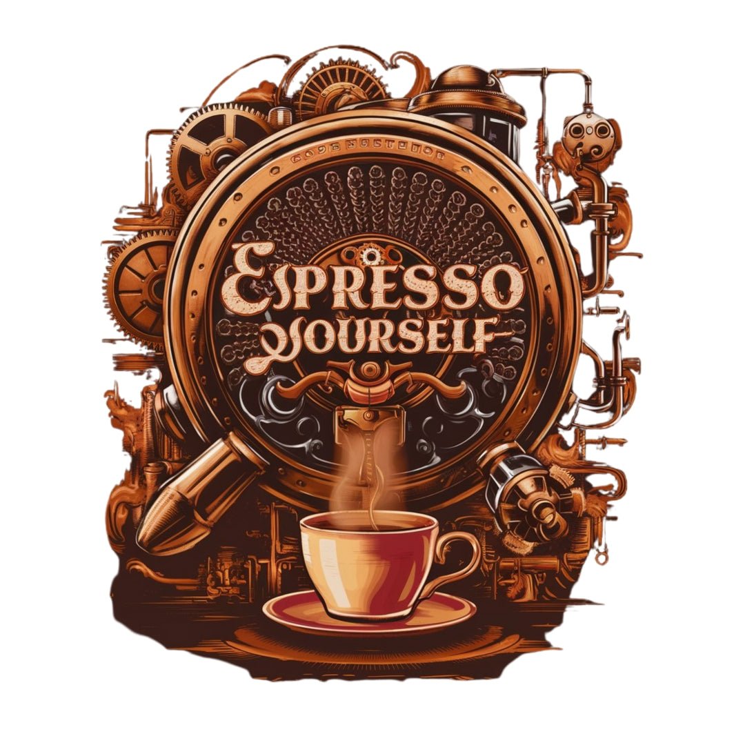 Espresso Yourself Coffee T-shirt - Design By Tomi