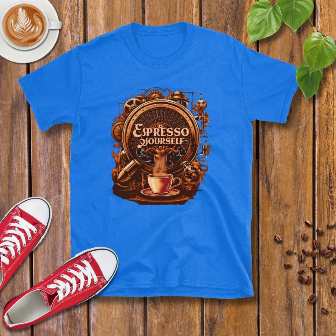 Espresso Yourself Coffee T-shirt - Design By Tomi
