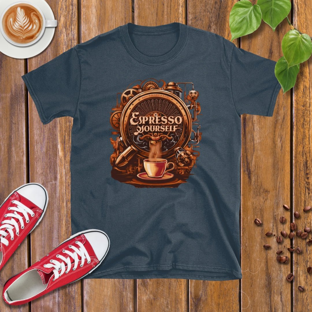 Espresso Yourself Coffee T-shirt - Design By Tomi