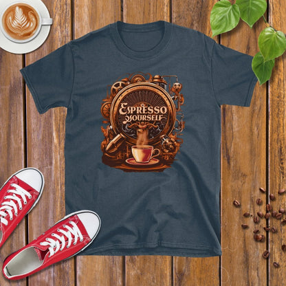 Espresso Yourself Coffee T-shirt - Design By Tomi