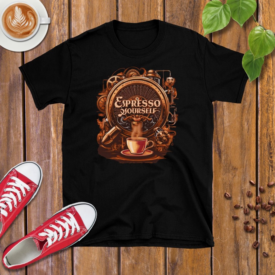 Espresso Yourself Coffee T-shirt - Design By Tomi