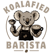 Koalafied Barista Coffee T-Shirt - Design By Tomi