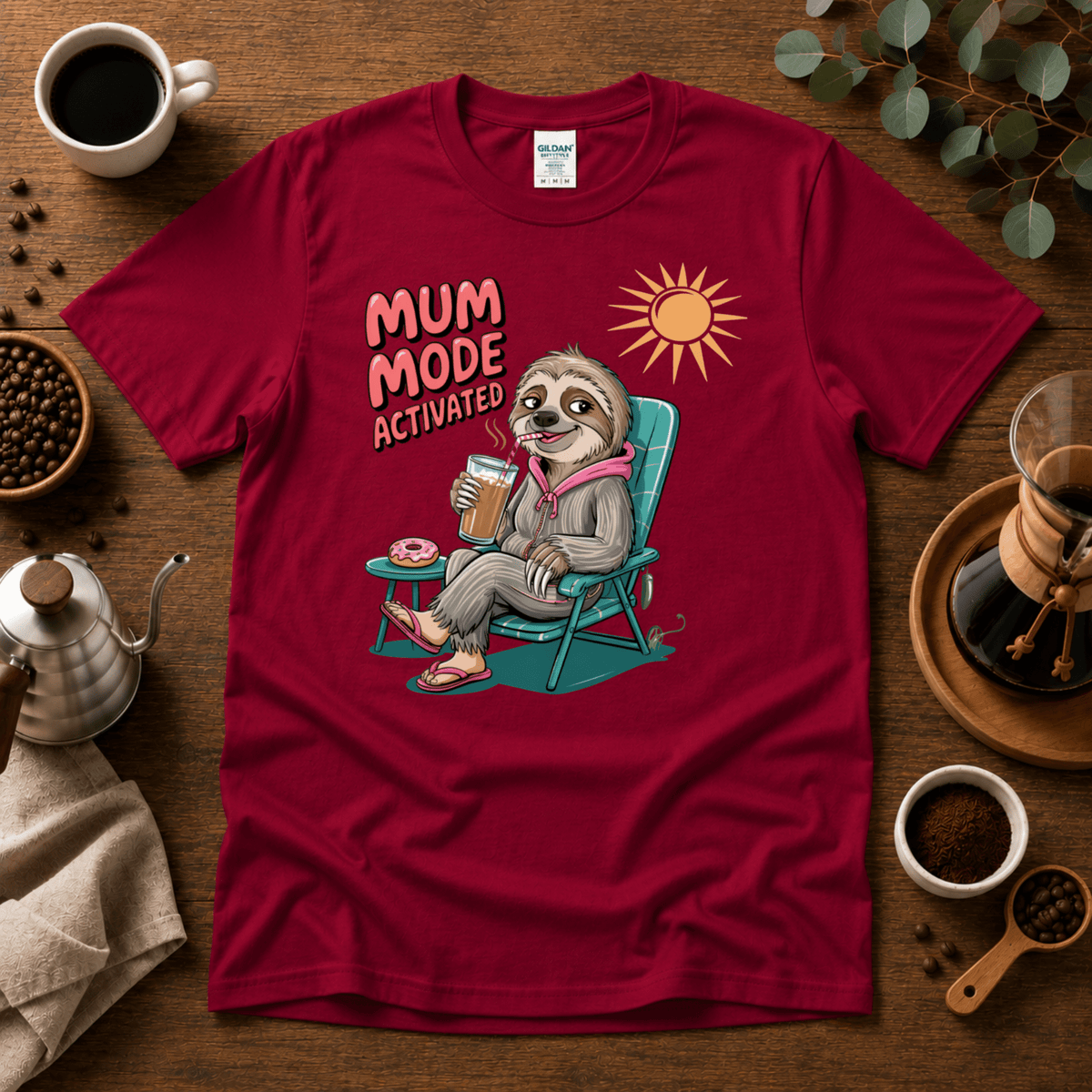 Mum Mode Activated Tee - Design By Tomi