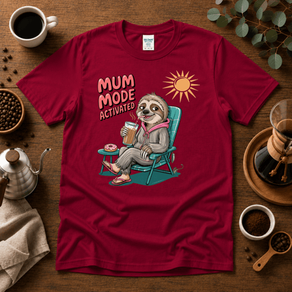 Mum Mode Activated Tee - Design By Tomi