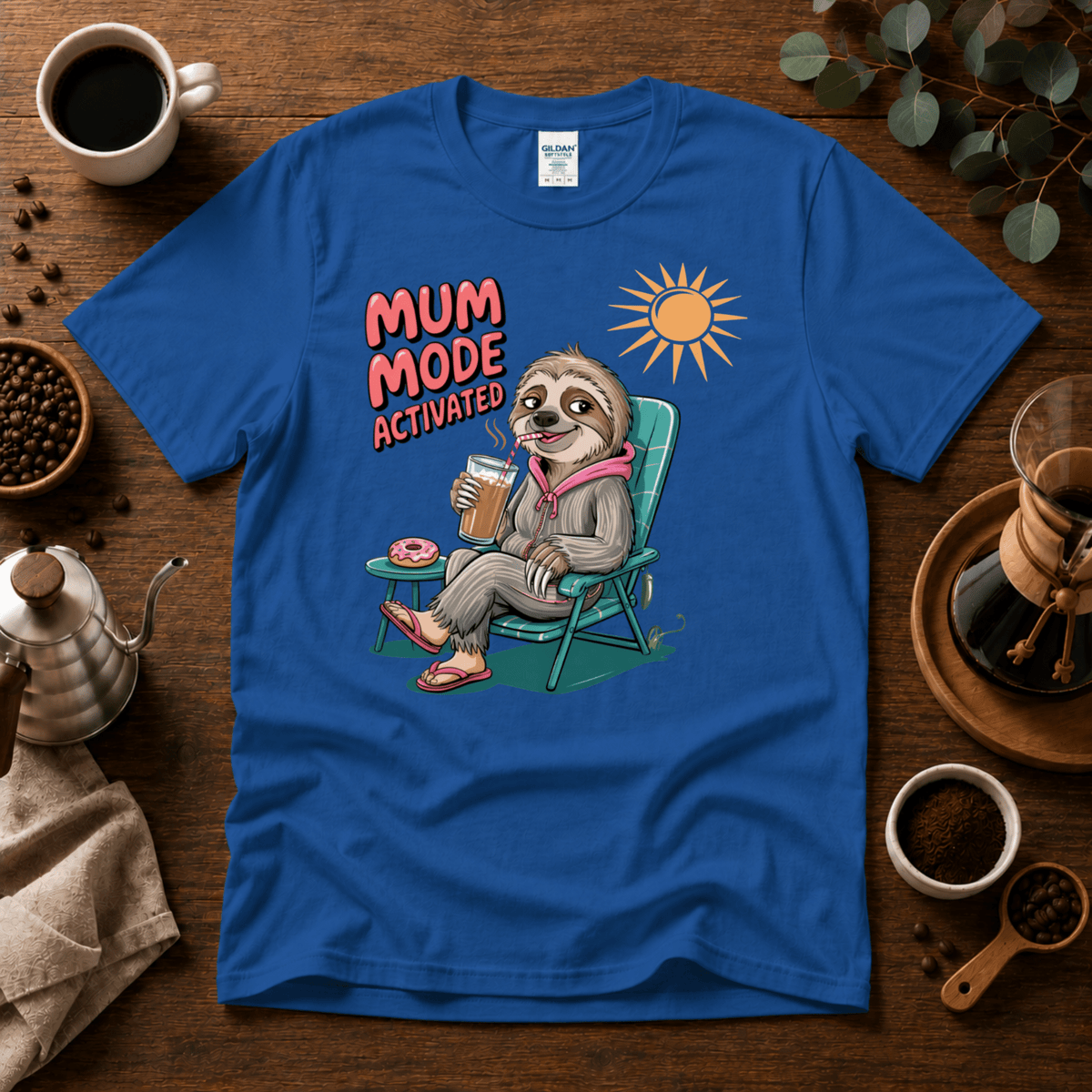 Mum Mode Activated Tee - Design By Tomi