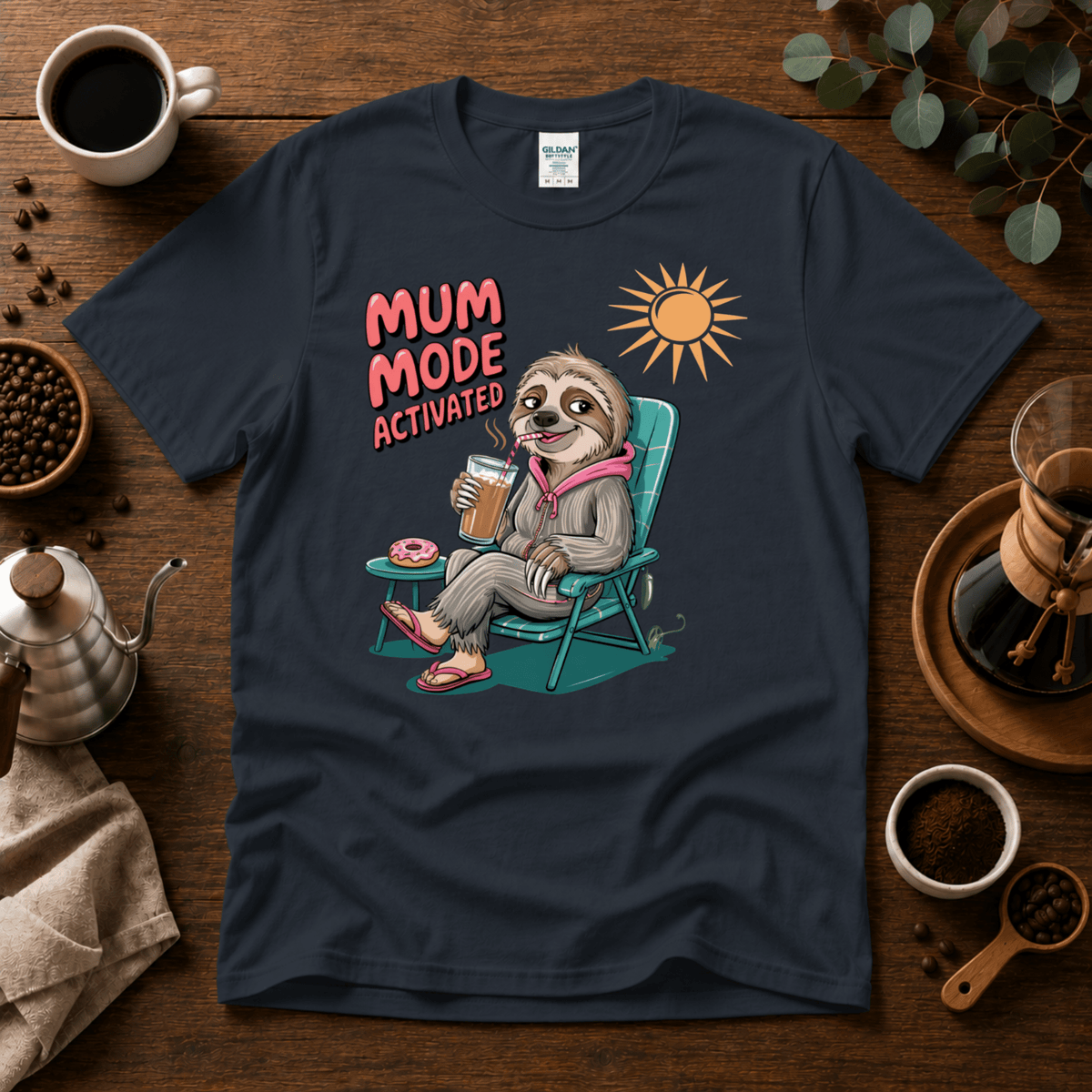 Mum Mode Activated Tee - Design By Tomi