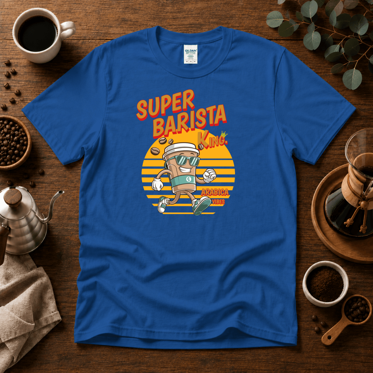 Super Barista T-Shirt - Design By Tomi
