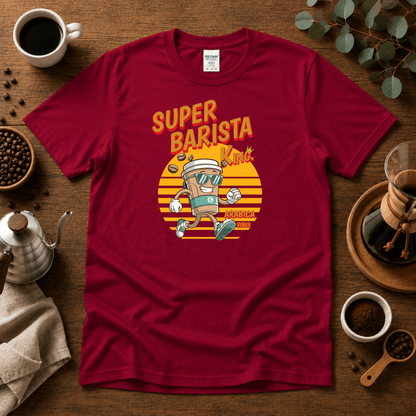 Super Barista T-Shirt - Design By Tomi