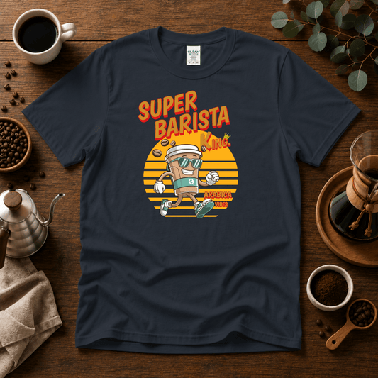 Super Barista T-Shirt - Design By Tomi